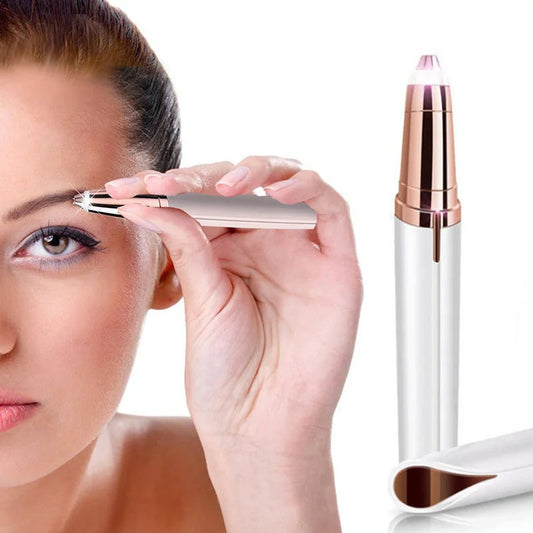 Professional Eyebrow Trimmer for Women – Painless Epilator & Face Shaper, Precise Hair Removal for Perfect Brows & Smooth Skin